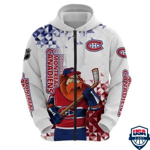 Montreal Canadiens Nhl Ver 8 All Over Printed Hoodie