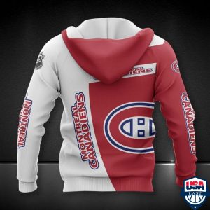 Montreal Canadiens Nhl Ver 9 All Over Printed Hoodie