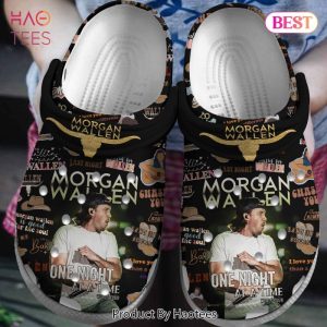 Morgan Wallen Music Crocs Crocband Clogs Shoes Comfortable For Men Women and Kids Exclusive