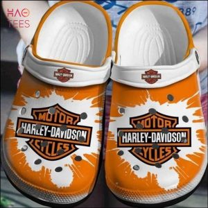 Motor Harley Davidson Crocs Clog Shoes