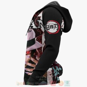 Muzan Kibutsuji Custom Kimetsu Anime-Manga 3D Hoodie