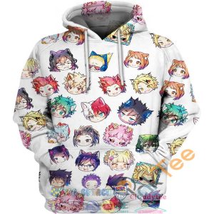 My Hero Academia Face Hoodie 3D