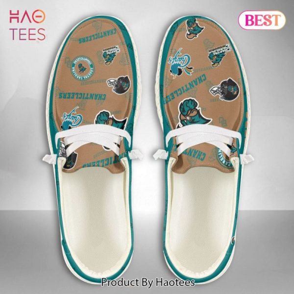 NCAA COASTAL CAROLINA CHANTICLEERS Custom Name Hey Dude Shoes 01 M7