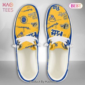 NCAA Pittsburgh Panthers Custom Name Hey Dude Shoes 02 M12