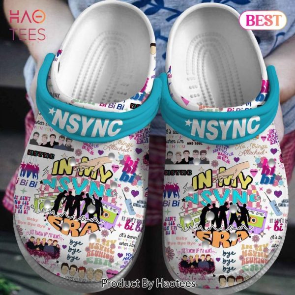 NSYNC Music Crocs Crocband Clogs Shoes Comfortable For Men Women and Kids