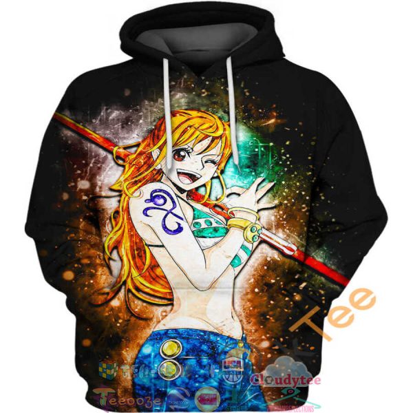 Nami Bikini One Piece Hoodie 3D