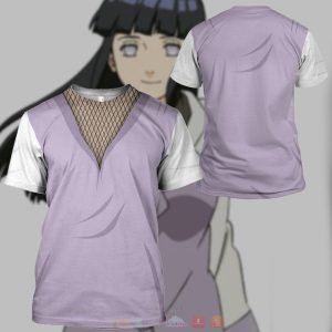 Naruto Hinata Cosplay 3D Shirt