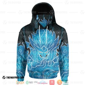 Naruto Madara Susanoo Ugly Christmas Snood Hoodie