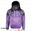 Naruto Sasuke Susanoo Ugly Christmas Snood Hoodie