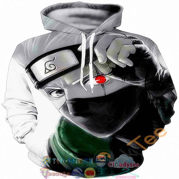 Naruto Sharingan Eye Hoodie 3D