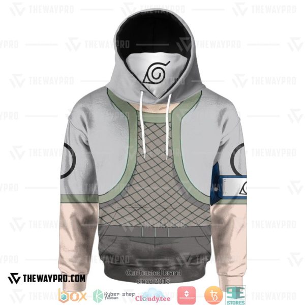 Naruto Shippuden Kid Nara Shikamaru Cosplay Snood Hoodie