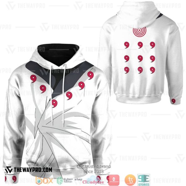 Naruto Shippuden Madara Uchiha Six Paths Hoodie