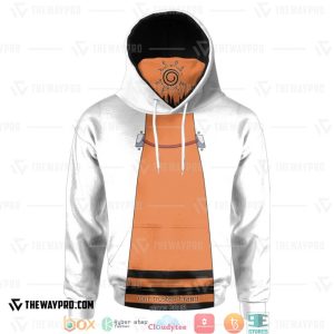 Naruto Shippuden The Seventh Hokage Uzumaki Naruto Snood Hoodie