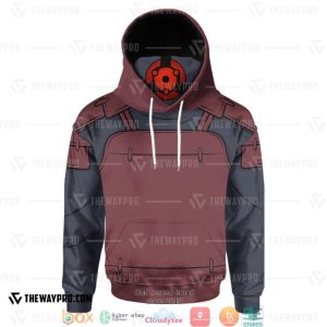 Naruto Shippuden Uchiha Madara Snood Hoodie