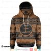 Naruto Tsuchikage Ugly Pattern Snood Hoodie