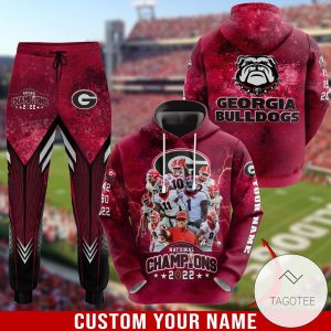 National Championship Georgia Bulldogs Hoodie And Pants