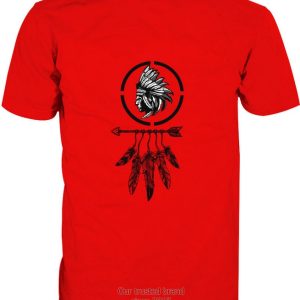 Native American Black Red 3D Shirt