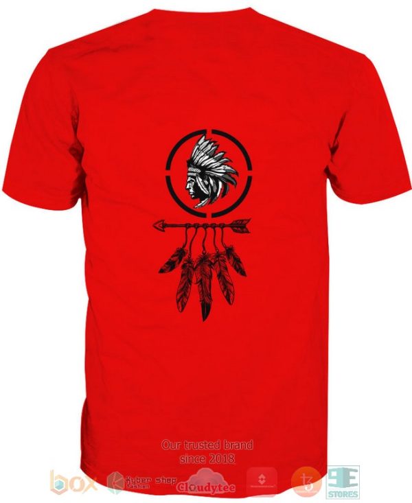 Native American Black Red 3D Shirt