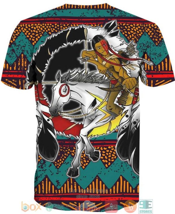 Native American Horse 3D Shirt