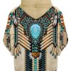 Native American Necklace 3D Hoodie