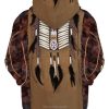 Native American Ooze 3D Hoodie