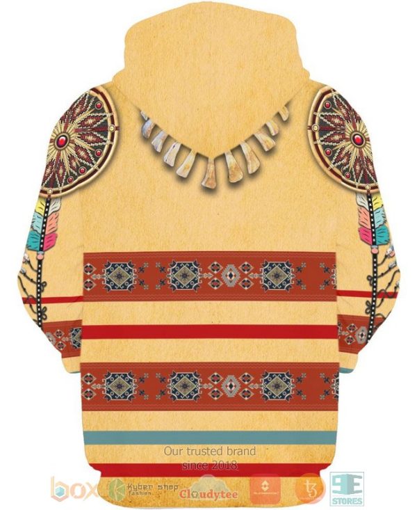 Native American Owl 3D Hoodie