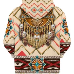 Native American Pattern 3D Hoodie