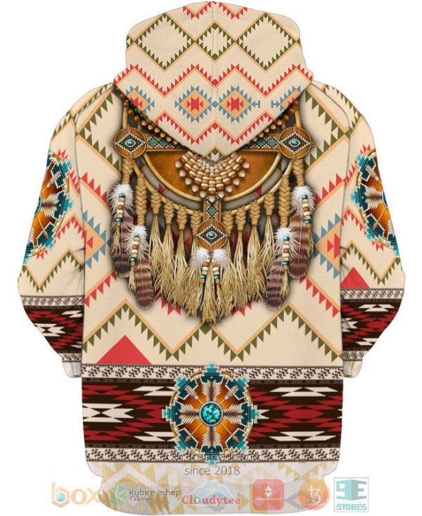 Native American Pattern 3D Hoodie