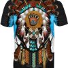 Native Bear Motifs 3D Shirt