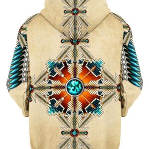 Native Bright Motifs 3D Hoodie