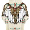 Native Dreamcatcher Patterns White 3D Hoodie