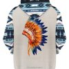 Native Headdress 3D Hoodie