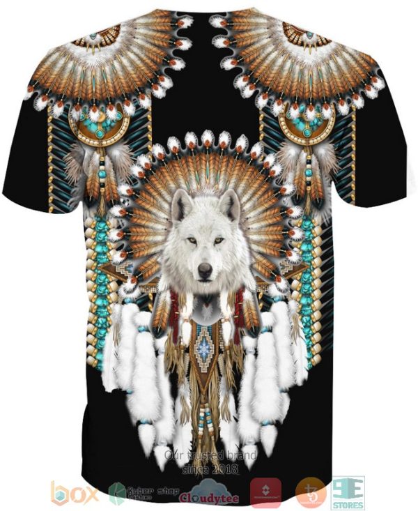 Native Wolf 3D Shirt