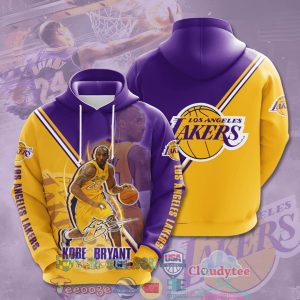 Nba Los Angeles Lakers Kobe Bryant Hoodie 3D