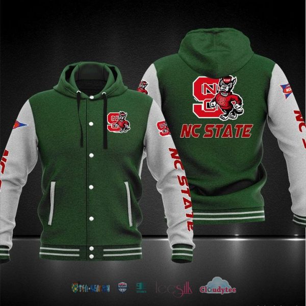 Nc State Wolfpack Baseball Hoodie Jacket