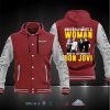 Never Underestimate A Woman Who Is Listening To Bon Jovi Baseball Hoodie Jacket