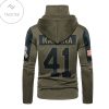 New Orleans Saints Number 41 Alvin Kamara Mask Hoodie