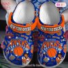 New York Knicks Basketball NBA Sport Crocs Crocband Clogs Shoes Comfortable For Men Women and Kids