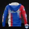 New York Rangers Ver 4 All Over Printed Hoodie