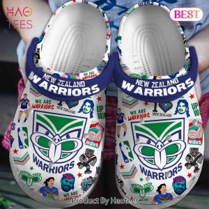 New Zealand Warriors NRL Sport Crocs Crocband Clogs Shoes Comfortable For Men Women and Kids