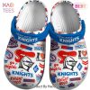 Newcastle Knights NRL Sport Crocs Crocband Clogs Shoes Comfortable For Men Women and Kids