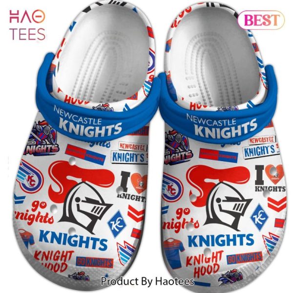 Newcastle Knights NRL Sport Crocs Crocband Clogs Shoes Comfortable For Men Women and Kids