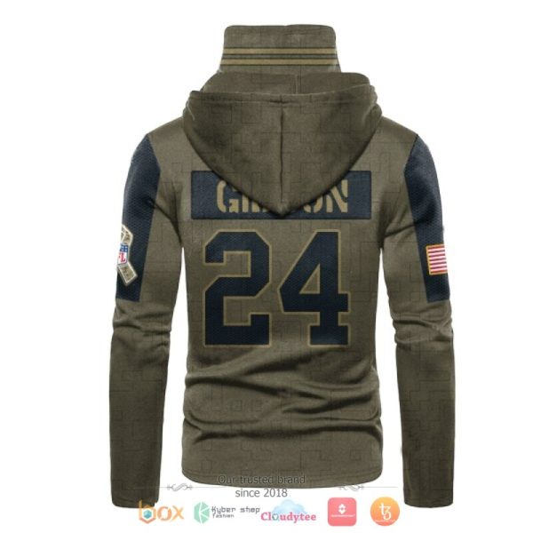 Nfl Antonio Gibson 24 Washington Football Team Hoodie Mask