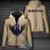 Nfl Baltimore Ravens 3D Hoodie