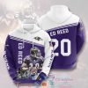 Nfl Baltimore Ravens Ed Reed 20 Hoodie 3D