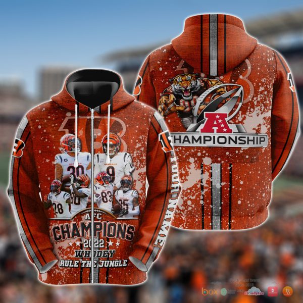 Nfl Champions Bengals 3D Shirt