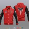 Nfl Chicago Bears Eagle American Flag Baseball Jacket Hoodie