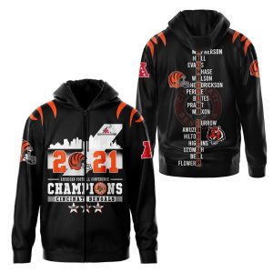 Nfl Cincinnati Bengals Black 3D Hoodie