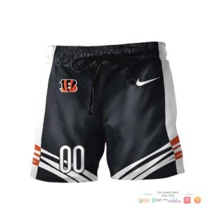 Nfl Cincinnati Bengals Black Orange Custom 3D Shirt