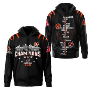 Nfl Cincinnati Bengals Champions 3D Hoodie